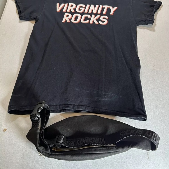 Danny Duncan Tee Mens S Black Virginity Rocks T-shirt YOUTUBE - Picture 10 of 13